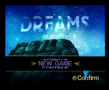 Dreams Title Screen