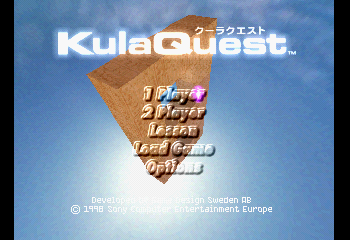 KulaQuest Title Screen