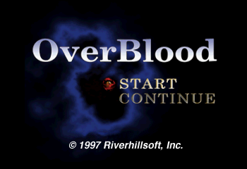 OverBlood Title Screen