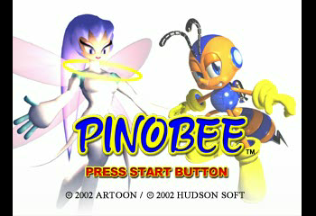 Pinobee Title Screen