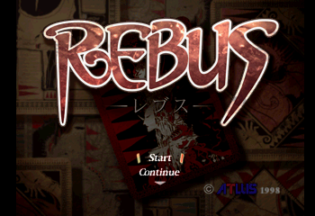Rebus Title Screen