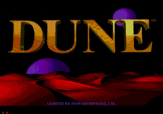 Dune Title Screen