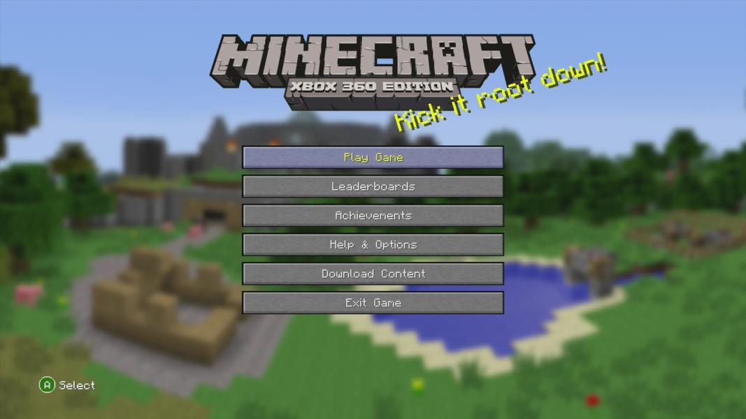 最新 Minecraft Xbox One Edition Title Screen セカールの壁