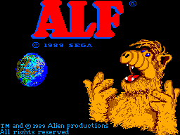 Alf Title Screen