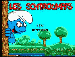 Smurfs Title Screen