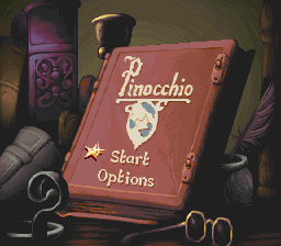 Pinocchio Title Screen