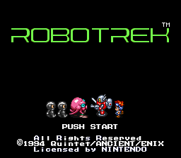 Robotrek Title Screen