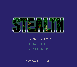 Stealth Title Screen