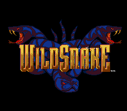 WildSnake Title Screen