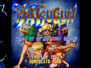 Batsugun Title Screen