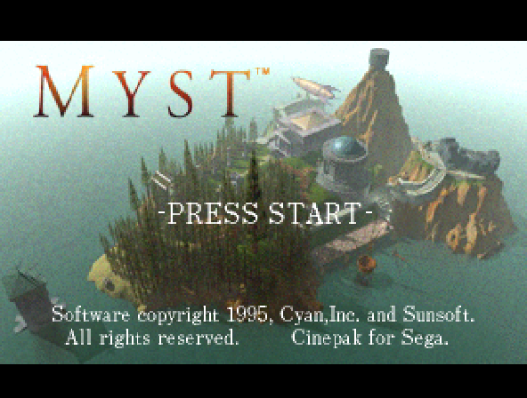 Myst Title Screen