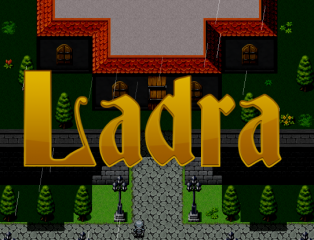 Ladra Title Screen