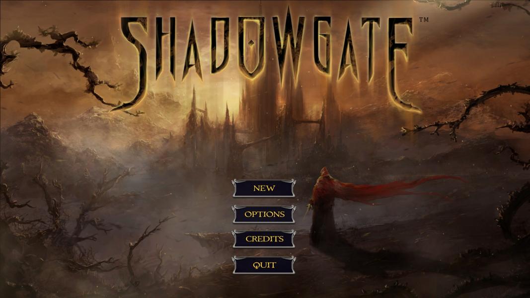 Shadowgate Title Screen