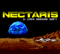 Nectaris Title Screen