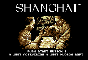 Shanghai Title Screen