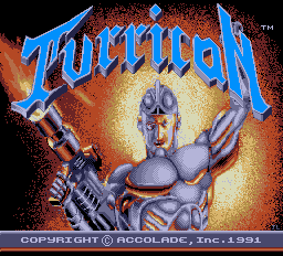 Turrican Title Screen