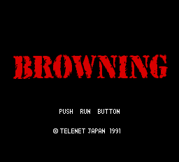 Browning Title Screen