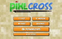 PixLCross Title Screen
