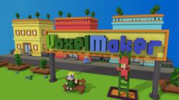 VoxelMaker Title Screen