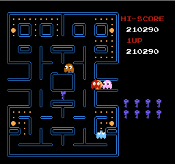 Pac-Man (Tengen) - 8th Key - User Screenshot