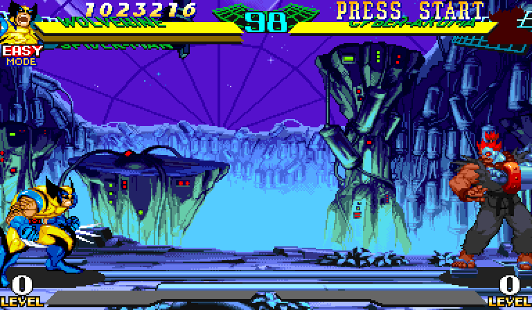 Play Arcade Marvel Super Heroes vs Street Fighter (970625 Euro) Online in  your browser 