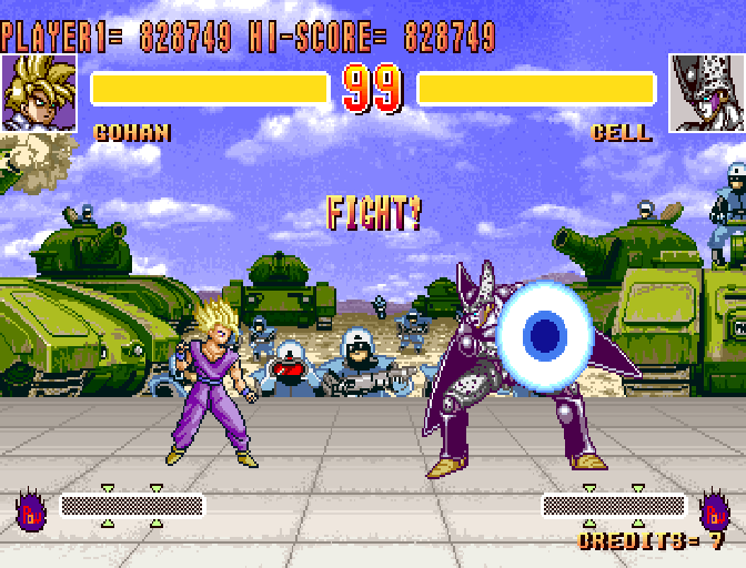 Play Arcade Dragonball Z 2 - Super Battle Online in your browser 