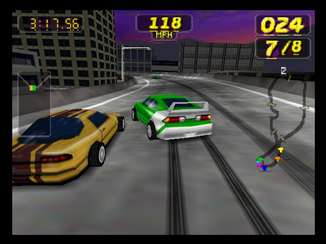 Rush 2 - Extreme Racing USA (Nintendo 64) Screenshots.