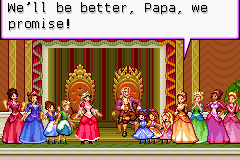 barbie in the 12 dancing princesses ds