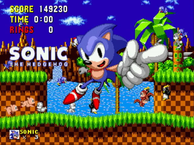 Play Sonic 1 Oergomized Online - Sega Genesis Classic Games Online