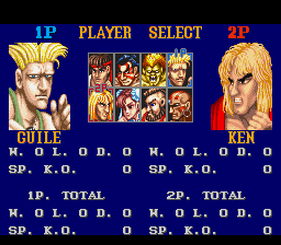 Guile Character select SUPER STREET FIGHTER 2 by viniciusmt2007 on