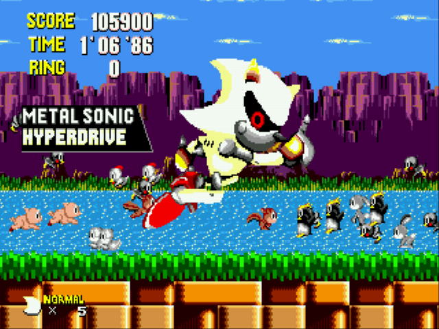 Metal Sonic Hyperdrive + Metal Sonic in Sonic 1-3K RELEASED - Retrogaming  Roundtable