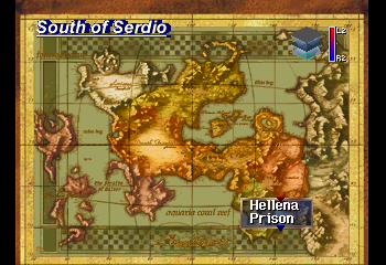 Games Legend of Dragoon, The (1). Systems Playstation (1). World Map. 