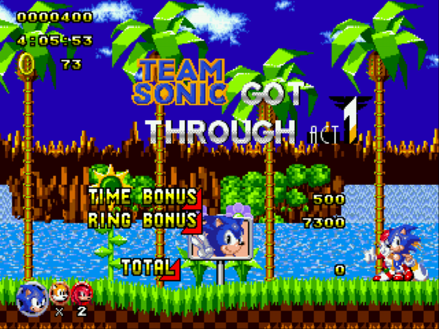 Sonic Classic Heroes: Sonic the Hedgehog 2 3 player Netplay 60fps 