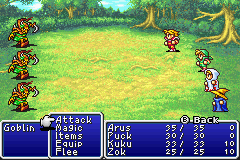 Final Fantasy I Ii Dawn Of Souls Gba Game Game Boy Advance Final Fantasy I Ii Dawn Of Souls Gba