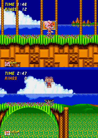 Sonic 2 Pink Edition Amy Rose Sprites (with Extra) by