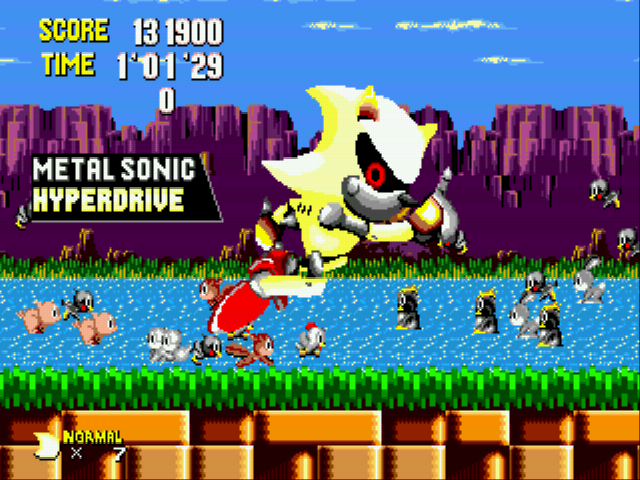 Play Genesis Metal Sonic Hyperdrive Online in your browser 