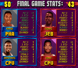 NBA Jam - Tournament Edition - game 4 - User Screenshot