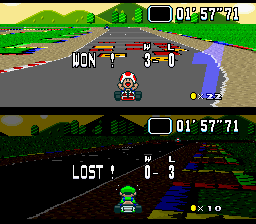 Super Mario Kart - game 2 - User Screenshot